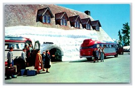 Paradise Inn Snow Tunnel Mount Rainier National Park WA UNP Chrome Postcard S12 - £3.06 GBP