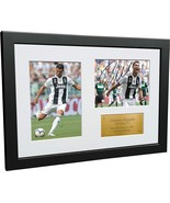 12X8 Juventus Fc Signed Autographed Photo Photograph Picture Frame Socce... - £56.87 GBP