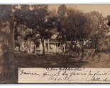 RPPC Residenza E Giardino Ingleside Texas Tx 1906 Cartolina O18 - $33.76
