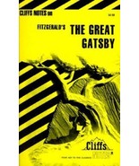 Cliffs Notes on Fitzgerald&#39;s THE GREAT GATSBY - 1998 - EUC! - $5.99