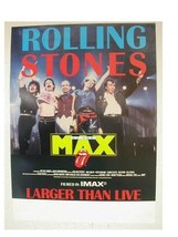 Rolling Stones Affiche Différentiel Le Plus Gros Que en Direct - £14.74 GBP