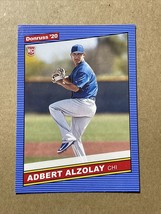 2020 Donruss Retro 1986 #258 Adbert Alzolay RC Chicago Cubs Rookie - £1.17 GBP