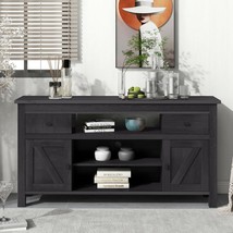Modern, Stylish Functional Furnishing Particleboard TV Stand with Two Drawers - £203.06 GBP