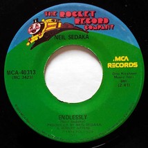 Neil Sedaka - Laughter in the Rain / Endlessly [7&quot; 45 rpm Rocket Records] 1974 - $2.27