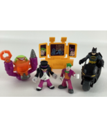 Fisher Price Imaginext Gotham City Batman Penguin Joker Figures Batcycle... - $40.46 CAD