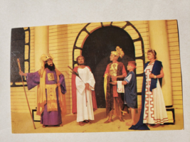 Vintage Postcard - Black Hills Passion Play Jesus Before Pontius Pilate   - £11.20 GBP