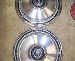 1966 67 PLYMOUTH VALIANT HUBCAPS 13&quot; OEM 66 BARRACUDA PAIR - £50.65 GBP