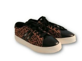 Time &amp; Tru WMNs Leopard Animal Print Memory Foam Fashion Sneaker 7.5-8-8... - £9.59 GBP