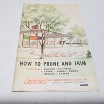 How to Prune and Trim Snap-cut Seymour Smith &amp; Son 1968 Shrubs Trees Hedges more - £5.96 GBP