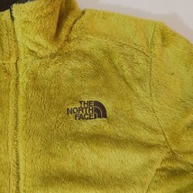 The North Face FT147 Women's Lime Yellow Long Sleeve Fleece Full Zip Jacket Sz M image 10