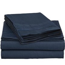Royal Crown 1900 TOP Split King Egyptian Cotton Bamboo Quality Bed Sheet Set wit - £42.55 GBP