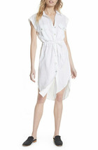 Free People Womens Dress Meet Me Half Way Relaxed White Size Xs OB782381 - £45.50 GBP