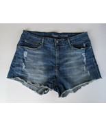 Signature by Levi Strauss &amp; Co. Women&#39;s Relaxed Fit High Rise Shorts Siz... - $20.11 CAD