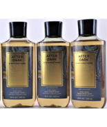 Bath &amp; Body Works After Dark Shower Gel 10 oz Body Wash Men&#39;s Lot of 3 - $46.03 CAD