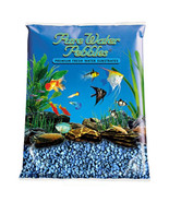 Neon Blue Acrylic-Coated Aquarium Gravel by Pure Water Pebbles - £18.65 GBP+