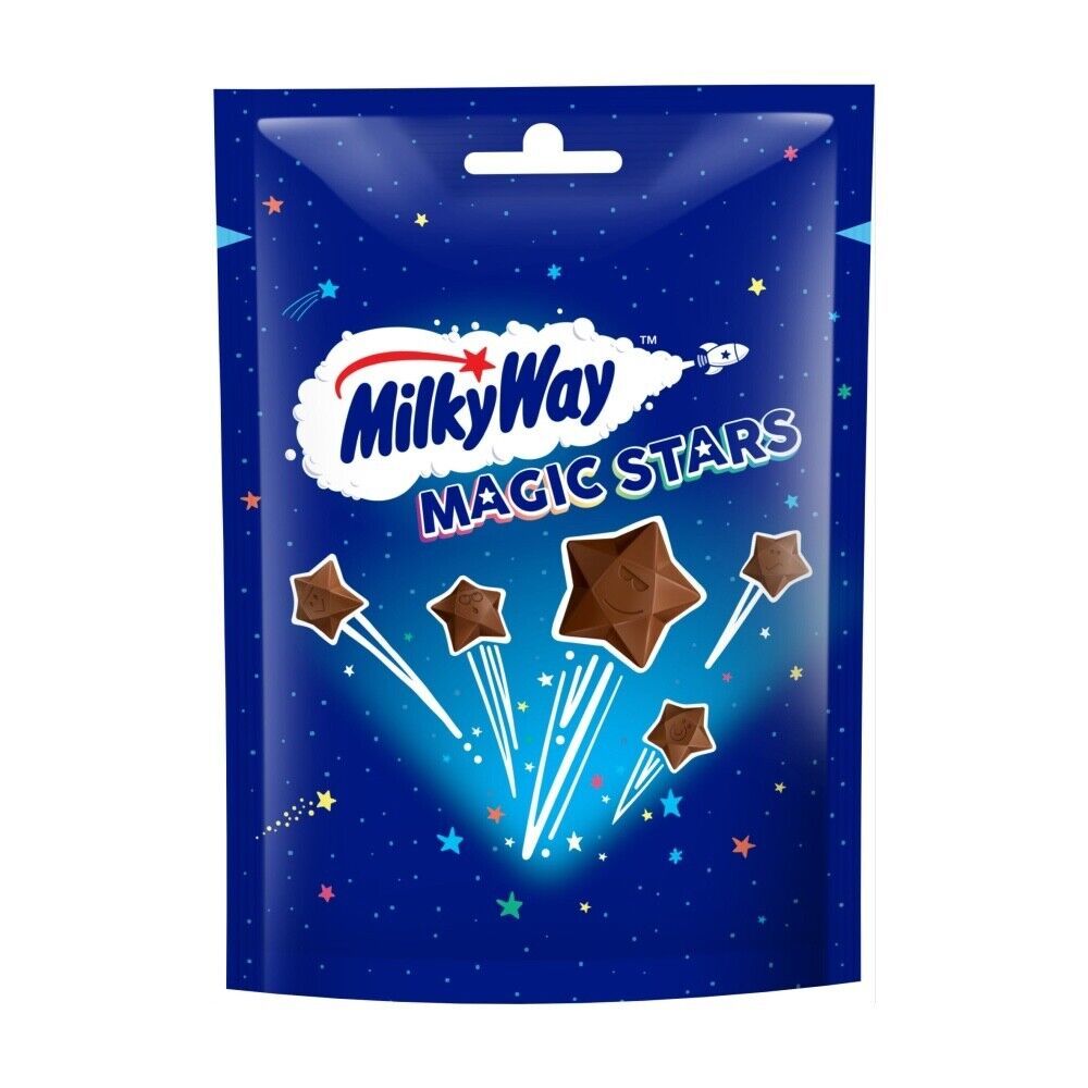 Milky Way Magic Stars chocolate stars from Europe 100g-FREE SHIPPING - $8.37