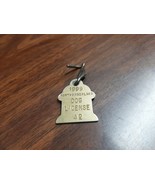 Vintage 1999 Dog Tag License NORTHUMBERLAND GROVETON NH Fire Hydrant Shaped - $6.79