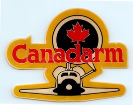 Vintage Canadarm Label Space Shuttle - $23.16 CAD