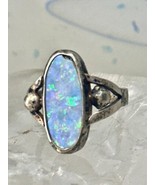 Navajo Opal ring AS IS natural opal size 5 sterling silver women men - $1,281.74 MXN