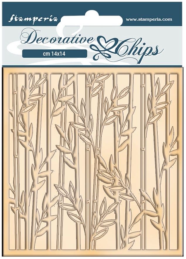 Primary image for Stamperia Decorative Chips 5.5"X5.5"-Bamboo, Sir Vagabond In Japan