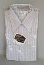 NWT Vintage JC Penney Towncraft Button Up Shirt Men’s Sz M 15 1/2 Long Sleeve  b - £22.32 GBP