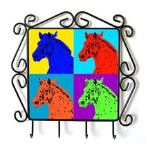 Noriker- clothes hanger with an image of a horse. Collection. Andy Warho... - $19.99