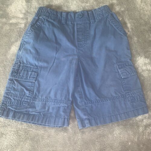 Boy's Size Large 7 Sonoma Life Style Solid Slate Blue Summer Cargo Shorts GUC - $12.00