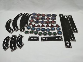 Lot Of (49) X-Wing Miniatures Game Tokens And Measurements Sticks - £17.08 GBP