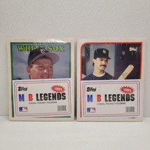 Vintage Topps MLB Legends School 12 Dual Pocket Folders Baseball 1988/1989 - $22.76