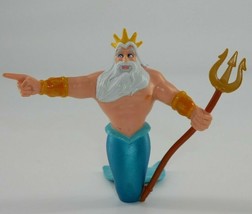 Disney The Little Mermaid King Triton PVC Figure Ariel Father Dad Cake Topper - £7.98 GBP