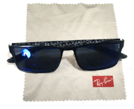 RAY-BAN RB8415 2848 Carbon Tech Black Eyeglass Frames Men’s 55-17-145 w/... - $2,815.66 MXN