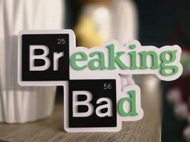 Breaking Bad Logo Sign 3D Printed Wall Art Desk Decor TV Show Memorabilia - $14.69