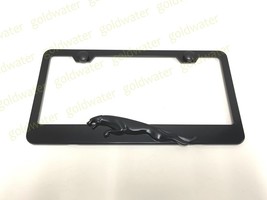 3D (Blk) Jaguar Leaper Emblem Badge Logo Black Powder Coated Metal Licen... - $22.98