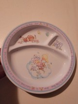 Vintage Precious Moments Enesco Child’s Melamine Plate 1987 Plastic Ange... - £18.28 GBP