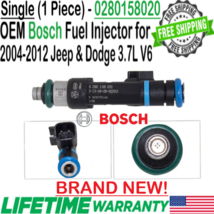 NEW Genuine Bosch 1Pc Fuel Injector for 2005-2010 Jeep Grand Cherokee 3.... - £62.29 GBP