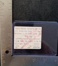 ZZ TOP - VINTAGE MAY 29, 1983 HOLLYWOOD, FLORIDA CONCERT TOUR TICKET STUB - $10.00