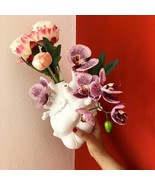 Shape Flower Vase Nordic Style Flower Pot Art Vases Sculpture Desktop Pl... - $507.86 MXN+