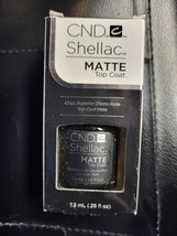Cnd Shellac matte top coat .25oz / new with box - $9.89