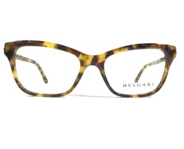 Bvlgari 4088-B 5316 Eyeglasses Frames Tortoise Square Cat Eye Full Rim 51-17-135 - $112.02