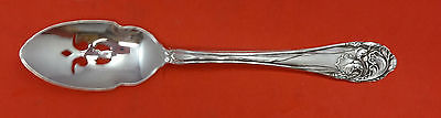 Flower Fleur De Luce by Community Silverplate Pierced Olive Spoon Custom Made - $38.61