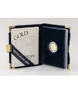 2001-W 1/10 ML Or American Eagle Tangible Pièce W / Étui Et COA - $794.77 CAD