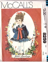 Vintage 1982 Child&#39;s DRESS McCall&#39;s Pattern 8259 Sizes 4-6 UNCUT  - £9.56 GBP