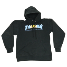 Thrasher Revista Skate Hoodie Sweatshirt Men&#39;s Small Black San Francisco - £27.27 GBP
