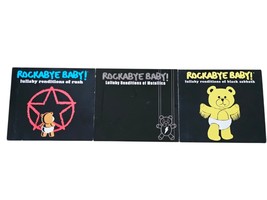 Rockabye Baby! Lullaby Renditions of Black Sabbath - RUSH- Metallica 3 CD&#39;s - $329.76 MXN