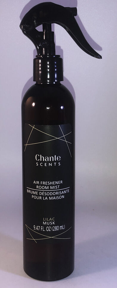 Chante Lilac Musk Scent 9.47oz Large Bottle Air-Freshener Room Mist Spra... - $8.79
