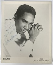 Adam Wade (d. 2022) Signed Autographed Vintage Glossy 8x10 Photo - HOLO COA - $39.99