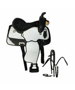 Synthetic Western Barrel Racing Beautiful Horse Saddle Size 10&quot; To 18&quot; Inch - $339.91 CAD+