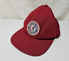 Brixton Manufacturing Company Red Brixton Mfg Co Patch Hat Cap Snapback - $9.95