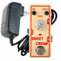 Tone City Sweet Cream Overdrive + Power Supply Guitar Effect Compact Ped... - £47.29 GBP