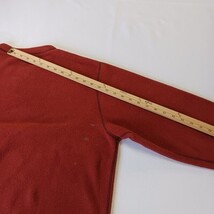 Cabela's RN#56835 Men's Burnt Orange Fleece Pullover Polartec Sweatshirt Size L image 11